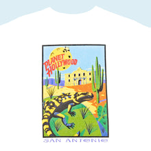 Lade das Bild in den Galerie-Viewer, Planet Hollywood T-Shirt "San Antonio" 1991, weiß, L