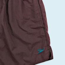 Lade das Bild in den Galerie-Viewer, Speedo Badeshorts 90er, rot, M