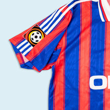 Lade das Bild in den Galerie-Viewer, Adidas Trikot "FC Bayern München Lothar Matthäus" Bundesliga Patch 1995-97 Made in Portugal, blau/rot, XL