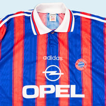 Lade das Bild in den Galerie-Viewer, Adidas Trikot "FC Bayern München Lothar Matthäus" Bundesliga Patch 1995-97 Made in Portugal, blau/rot, XL