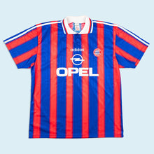 Lade das Bild in den Galerie-Viewer, Adidas Trikot "FC Bayern München" 1995-97 Made in Portugal, blau/rot, XL