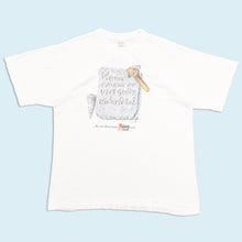 Lade das Bild in den Galerie-Viewer, TroPic T-Shirt "Asbach Uralt Promo" 90er single stitch, weiß, L/XL