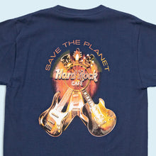 Lade das Bild in den Galerie-Viewer, Hard Rock Cafe T-Shirt "Amsterdam Save the Planet" 90er, blau, M