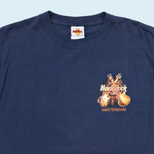 Lade das Bild in den Galerie-Viewer, Hard Rock Cafe T-Shirt "Amsterdam Save the Planet" 90er, blau, M