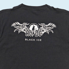 Lade das Bild in den Galerie-Viewer, Fuit of the Loom Heavy Cotton T-Shirt "AC DC Black Ice" 00er, schwarz, S/M