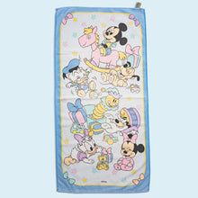 Lade das Bild in den Galerie-Viewer, Disney Babies Handtuch 90er/00er Made in Brazil, blau