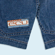Lade das Bild in den Galerie-Viewer, Homeboy Shorts "East Coast Utilities" extrem Baggy 00er, blau, 34