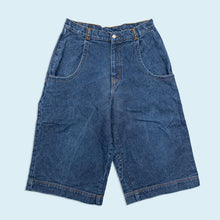 Lade das Bild in den Galerie-Viewer, Homeboy Shorts "East Coast Utilities" extrem Baggy 00er, blau, 34