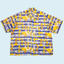 Lade das Bild in den Galerie-Viewer, Avanti Hemd 90er, blau/orange, L/XL breit
