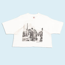 Lade das Bild in den Galerie-Viewer, Fruit of the Loom T-Shirt "Robert Doisneau Fotofolio Editions cropped" 90er Made in the USA single stitch, weiß, M/L breit