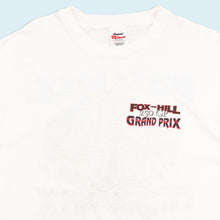 Lade das Bild in den Galerie-Viewer, Stedman by Hanes T-Shirt "Fox Hill Grand Prix" Deadstock 1998, weiß, L/XL