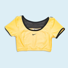 Lade das Bild in den Galerie-Viewer, Nike Top "Centerswoosh" Dri F.I.T. 90er, gelb, XS