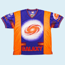 Lade das Bild in den Galerie-Viewer, Nutmeg Trikot "Frankfurt Galaxy" 90er, orange/lila, XL