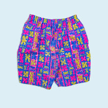 Lade das Bild in den Galerie-Viewer, No Name Shorts "color block" 90er, pink/blau, L