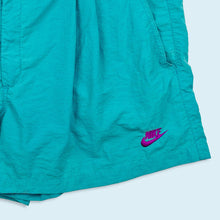 Lade das Bild in den Galerie-Viewer, Nike Challenge Court Shorts 90er Made in Hong Kong, blau, XL/XXL (tagged L)