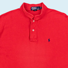 Lade das Bild in den Galerie-Viewer, Polo Ralph Lauren Poloshirt 90er/00er, rot, M/L