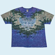 Lade das Bild in den Galerie-Viewer, Liquid Blue T-Shirt "Deep Purple" 2007 Made in Honduras, lila/grau/batik, XXL