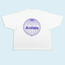 Lade das Bild in den Galerie-Viewer, HOM T-Shirt "Vintage Allstars" 90er single stitch gecropped, weiß, L breit