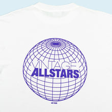Lade das Bild in den Galerie-Viewer, HOM T-Shirt "Vintage Allstars" 90er single stitch gecropped, weiß, L breit