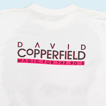Lade das Bild in den Galerie-Viewer, T-Shirt "David Copperfield Magic for the 90s Promo" 90er, weiß, XXL schmal