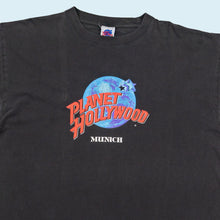 Lade das Bild in den Galerie-Viewer, Planet Hollywood T-Shirt "Munich" 1991 Made in the USA, schwarz, XL