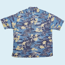 Lade das Bild in den Galerie-Viewer, Polo Sport Hemd "Hawaii" 00er, blau, XL