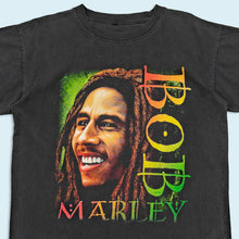 Lade das Bild in den Galerie-Viewer, No Name T-Shirt "Bob Marley Bootleg" 90er/00er, schwarz, L