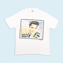 Lade das Bild in den Galerie-Viewer, Anvil T-Shirt "Elvis Presley" 1992 Made in the USA single stitch, weiß, XL