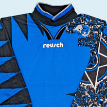 Lade das Bild in den Galerie-Viewer, Reusch Trikot "Torwarttrikot" 90er Made in Italy, blau, M/L