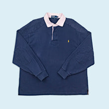 Lade das Bild in den Galerie-Viewer, Polo Ralph Lauren Sweatshirt/Polo 90er/00er, blau, XXL