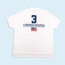 Lade das Bild in den Galerie-Viewer, Polo Ralph Lauren Poloshirt "Custom fit USA", weiß, XXL