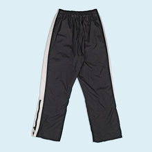 Lade das Bild in den Galerie-Viewer, Adidas Trainingshose "wide leg" 2001 Made in the Phillipines, schwarz/weiß, S/M