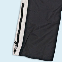 Lade das Bild in den Galerie-Viewer, Adidas Trainingshose "wide leg" 2001 Made in the Phillipines, schwarz/weiß, S/M
