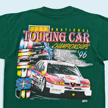 Lade das Bild in den Galerie-Viewer, Anvil T-Shirt "Touring Car" 1996 Made in the USA single stitch, grün, L