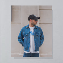 Lade das Bild in den Galerie-Viewer, Levis Jacke "Type III custom" 80er Made in the USA, blau, M/L Damen