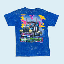 Lade das Bild in den Galerie-Viewer, TSF Sportswear T-Shirt "Diesel Truckin' Nationals 1997 Made in the USA single stitch, blau, M/L schmal