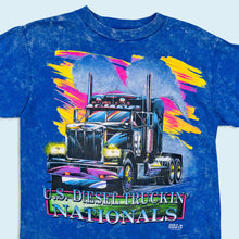 Lade das Bild in den Galerie-Viewer, TSF Sportswear T-Shirt "Diesel Truckin' Nationals 1997 Made in the USA single stitch, blau, M/L schmal