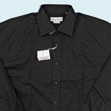 Lade das Bild in den Galerie-Viewer, Christian Dior Hemd "deadstock" Made in France, schwarz, L/XL