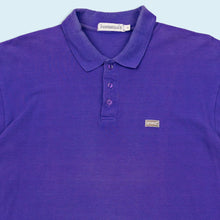 Lade das Bild in den Galerie-Viewer, Portobello Poloshirt 90er, lila, M/L