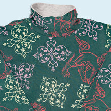 Lade das Bild in den Galerie-Viewer, Chiemsee Sweatshirt "crazy Print" 90er, grün, XL