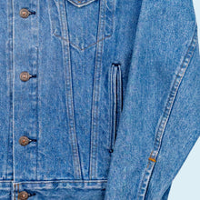 Lade das Bild in den Galerie-Viewer, Levis Jacke "Type III custom" 80er Made in the USA, blau, M/L Damen
