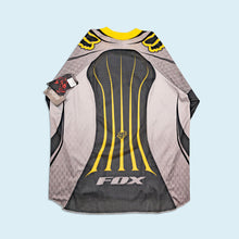 Lade das Bild in den Galerie-Viewer, Fox Trikot "bitz jersey" 00er, gelb/grau, XXL