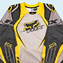 Lade das Bild in den Galerie-Viewer, Fox Trikot "bitz jersey" 00er, gelb/grau, XXL
