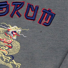 Lade das Bild in den Galerie-Viewer, Redrum Sweatshirt "dragon" 90er, grau, XL/XXL