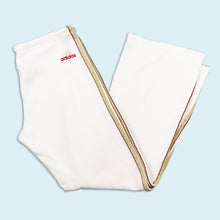 Lade das Bild in den Galerie-Viewer, Adidas Trainingshose "wide leg" 2000er, weiß, M/L