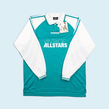 Lade das Bild in den Galerie-Viewer, Adidas Trikot "Vintage Allstars" deadstock 90er Made in Portugal, grün, XL