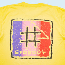 Lade das Bild in den Galerie-Viewer, Sideout T-Shirt "logo" 90er single stitch, gelb, L