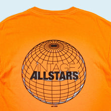 Lade das Bild in den Galerie-Viewer, Fruit of the Loom heavy cotton T-Shirt "Vintage Allstars" 00er Made in El Salvador, orange, L