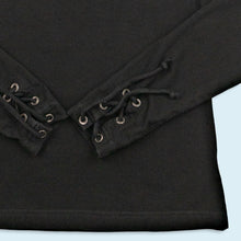 Lade das Bild in den Galerie-Viewer, Harley Davidson Longsleeve "embroidered" 90er/00er Made in the USA, schwarz, M Damen