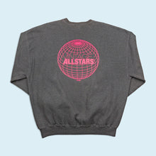 Lade das Bild in den Galerie-Viewer, Russell Athletic Sweatshirt "Vintage Allstars" 00er Made in Mexico, grau, XL/XXL breit